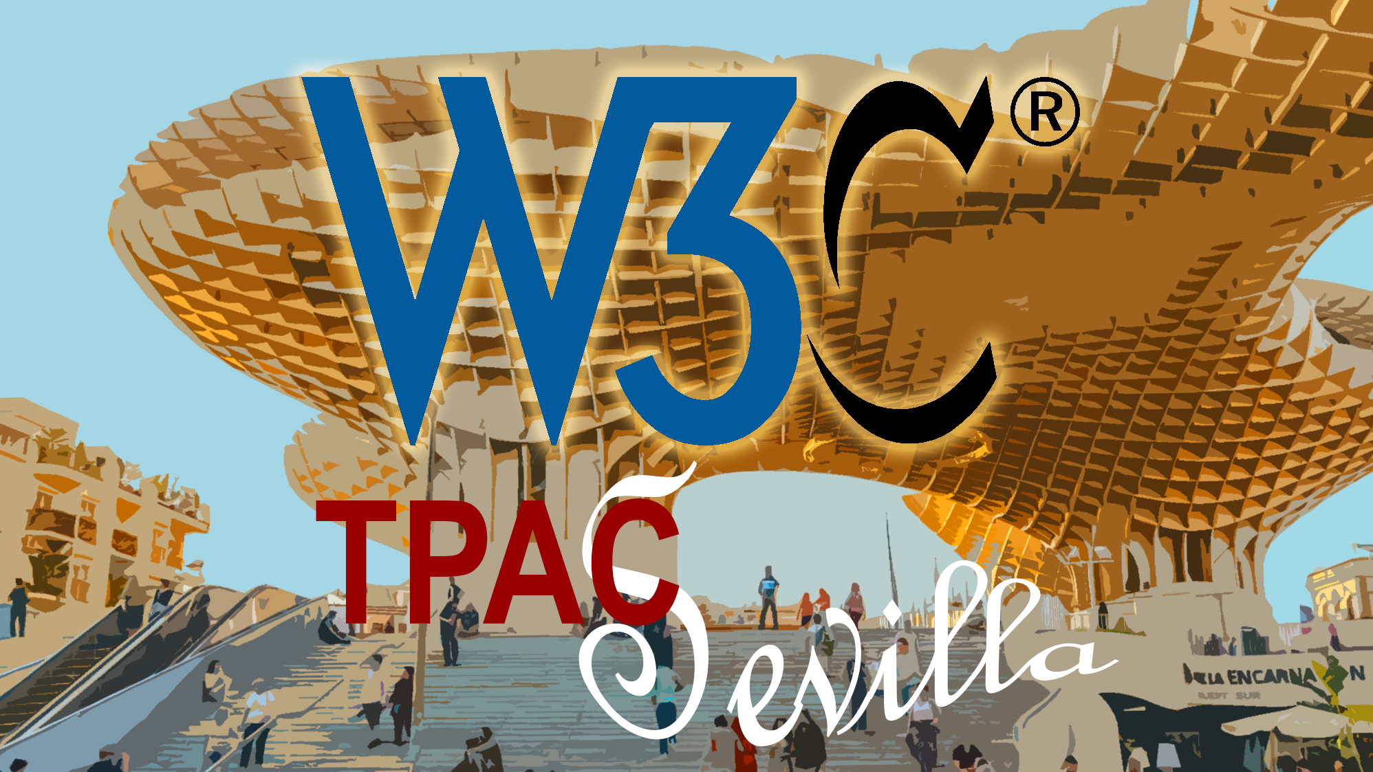 W3C tpac logo en Sevilla