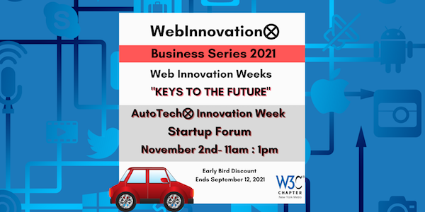 WebInnovationX event - AutoTech@Innovation - 2 Nov. 2021