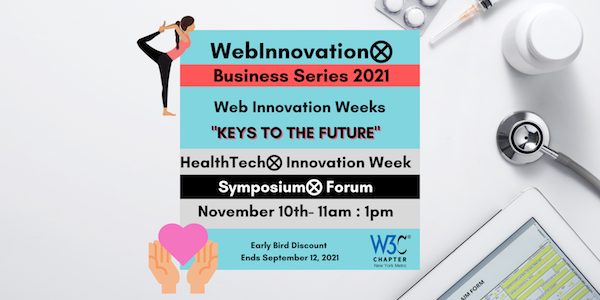 WebInnovationX event - HealthTech@Innovation - 10 Nov. 2021